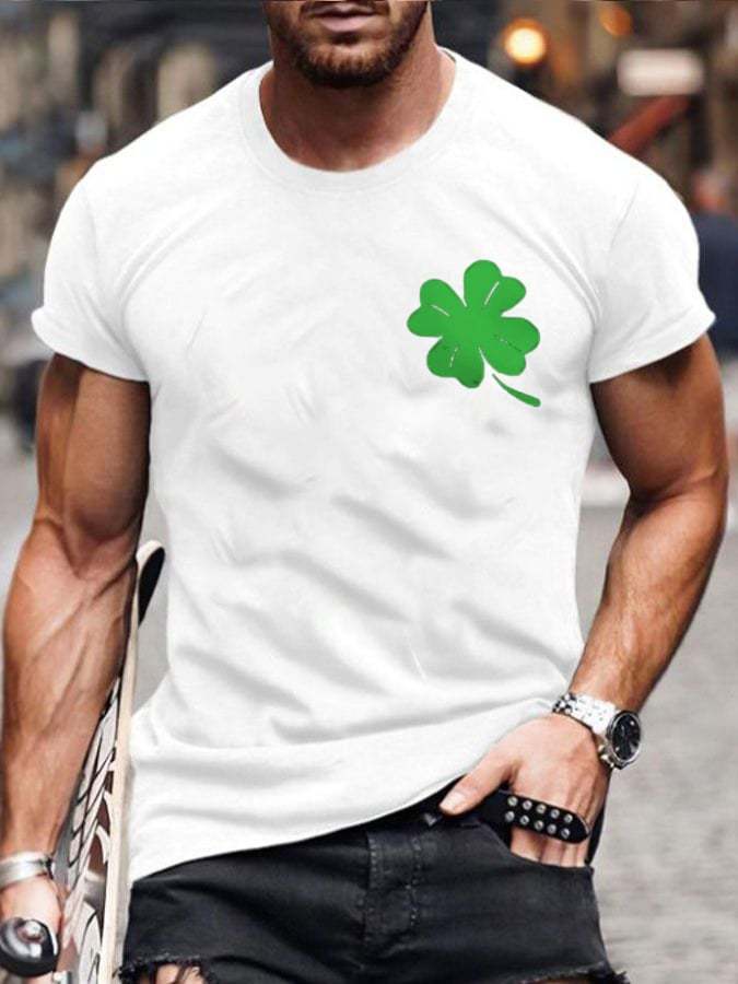 Men'S Shenanigans Coordinator St Patrick'S Day Print Casual T-Shirt