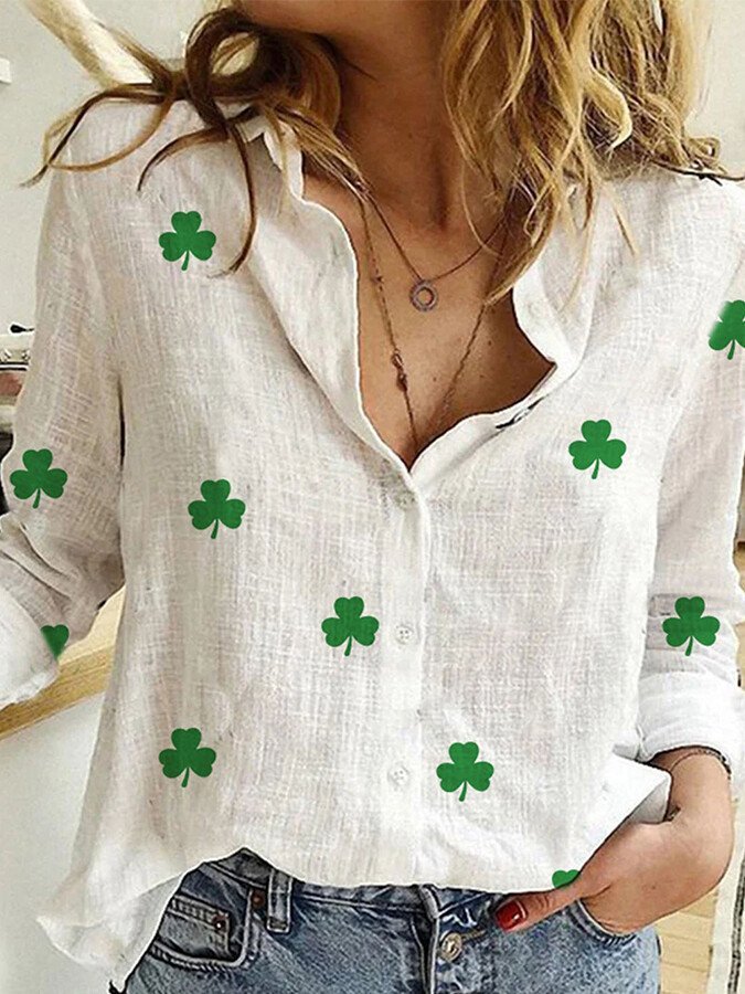 Women's St. Patrick's Day Shamrock Shirt