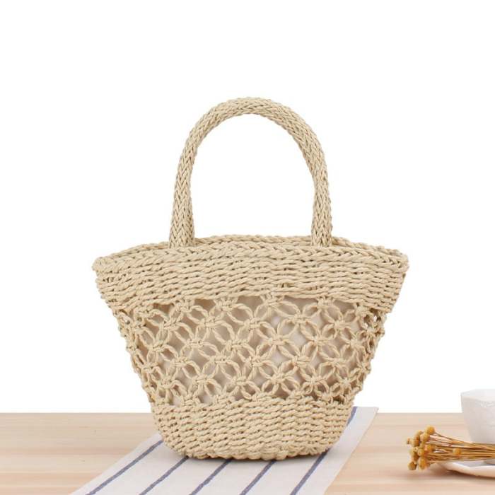 A GRAND BREAK STRAW PURSE FINAL SALE