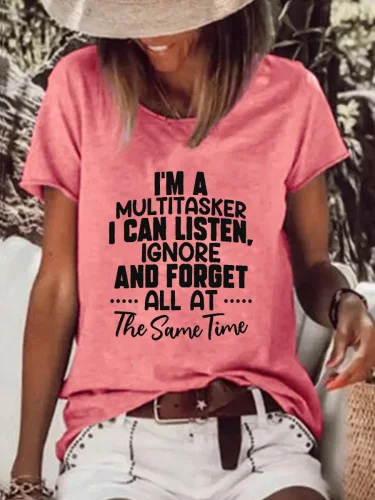 I'M A Multitasker Women T-Shirt
