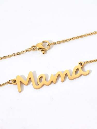 Mother's Day Mama Letter Fashion Necklace