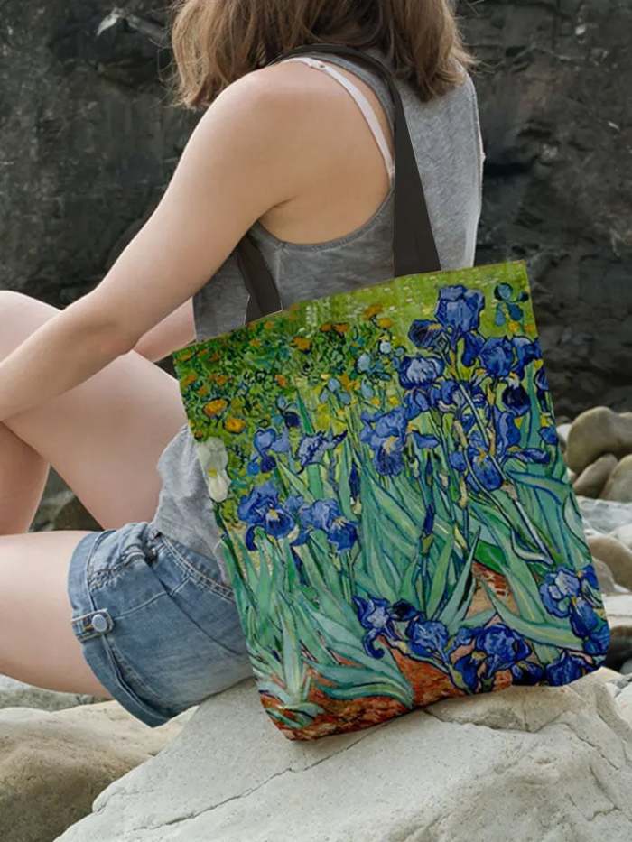 Oil Painting Canvas Shoulder Bag