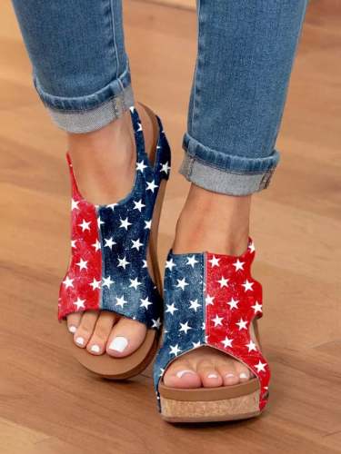 Women's America Flag Shoes