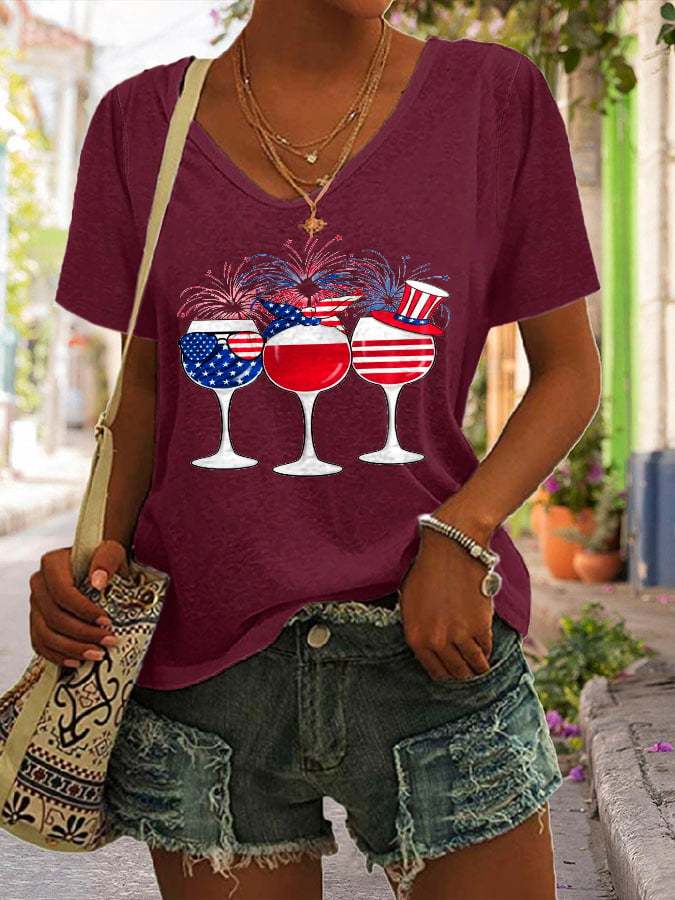 Women's Drinking A One-Of-A-Kind T-Shirt
