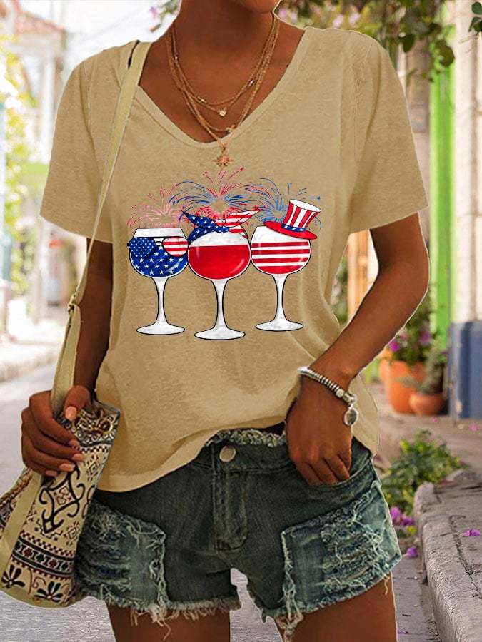 Women's Drinking A One-Of-A-Kind T-Shirt