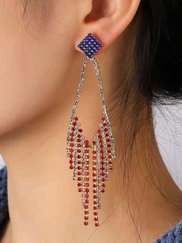 Women's Independence Day Earrings