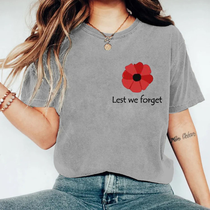 We Will Remember Them T-shirt