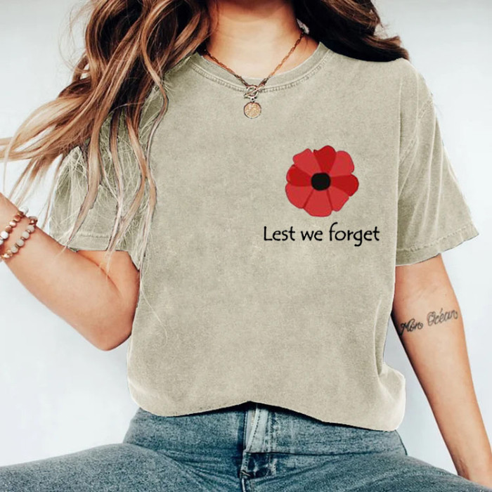 We Will Remember Them T-shirt