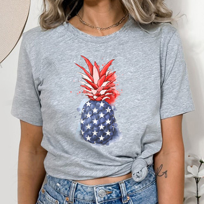 American Pineapple Plant Lady Vintage T-shirt