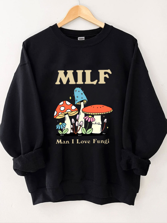 Retro Mushroom Sweatshirt