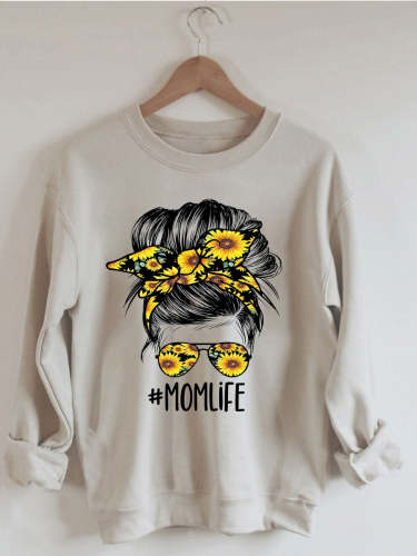 Momlife Sunflower Sweatshirt