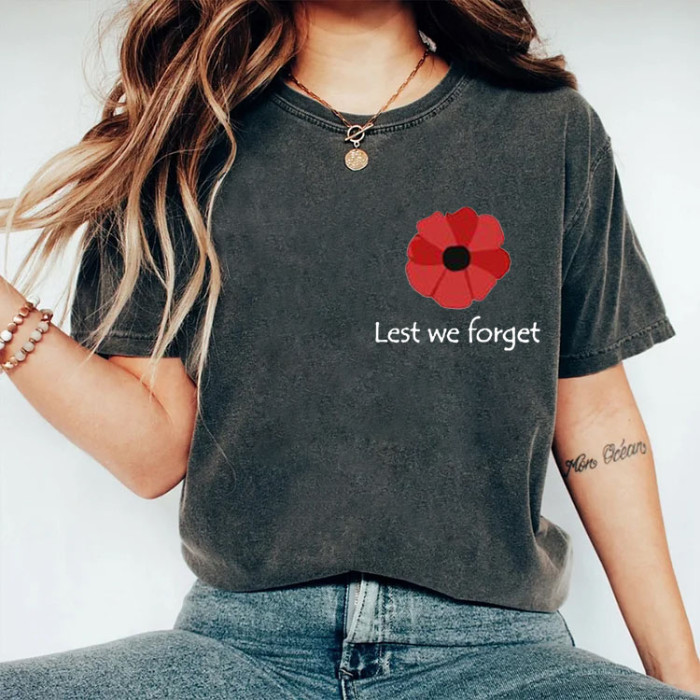 We Will Remember Them T-shirt