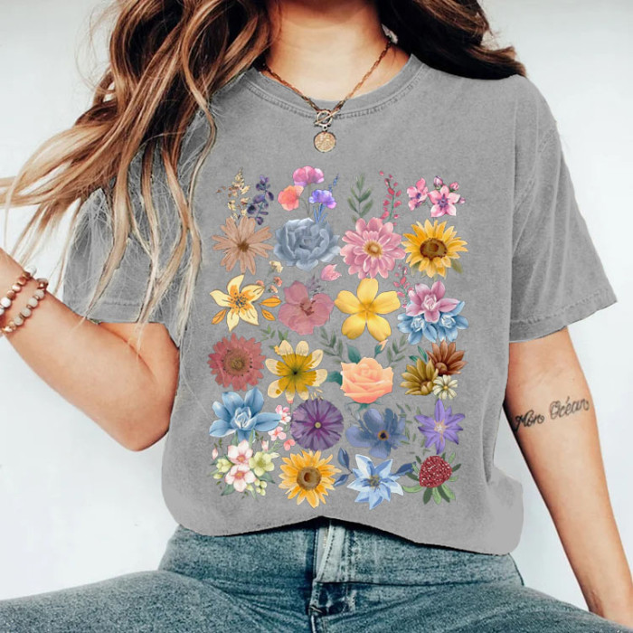 Watercolor Flower T-shirt