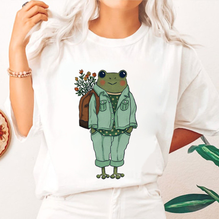 Flower and Frog T-shirt