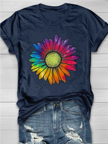 The Flower Is Full Of Love Short Sleeve T-shirt