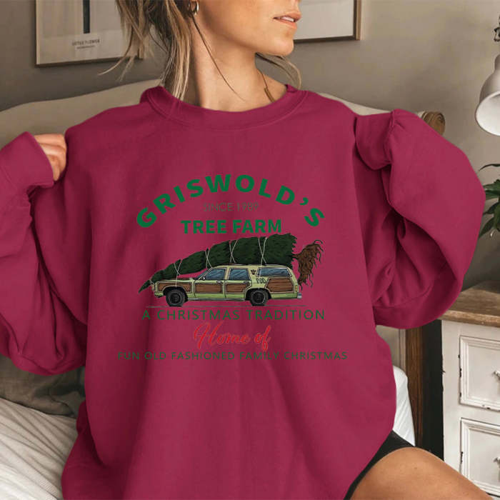 Griswold's Tree Farm Top Sweatshirt