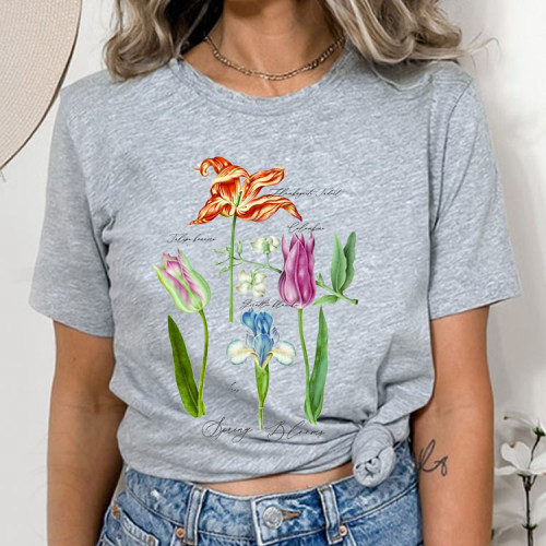 Spring Bloom Botanical T-shirt