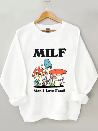 Retro Mushroom Sweatshirt