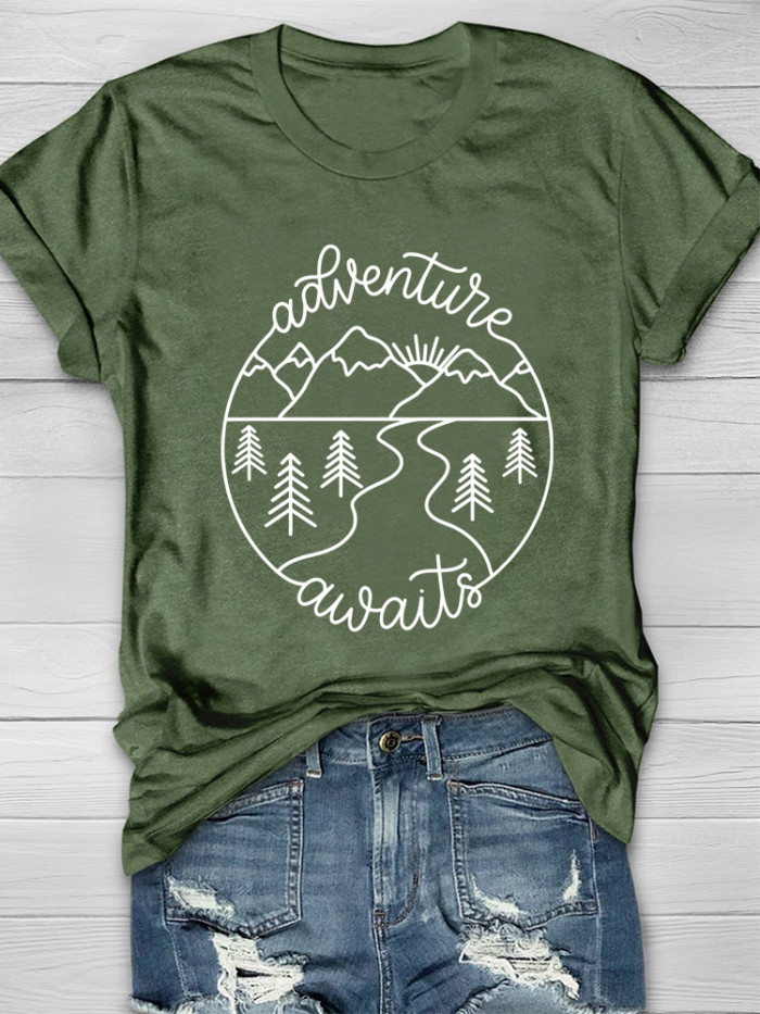 Adventure Awaits T-shirt