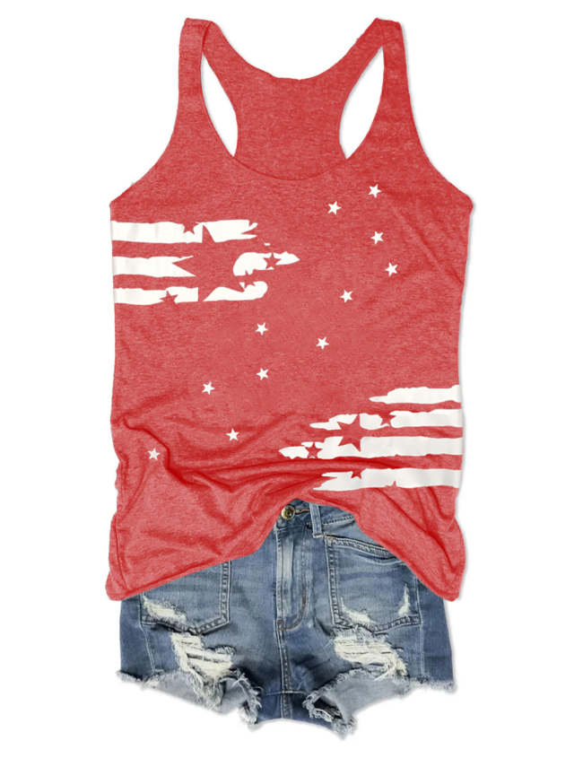 American Flag Tank