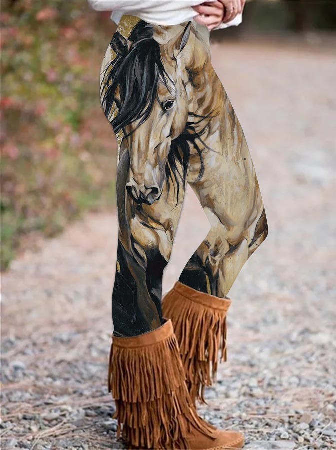 Western Horse Leggings