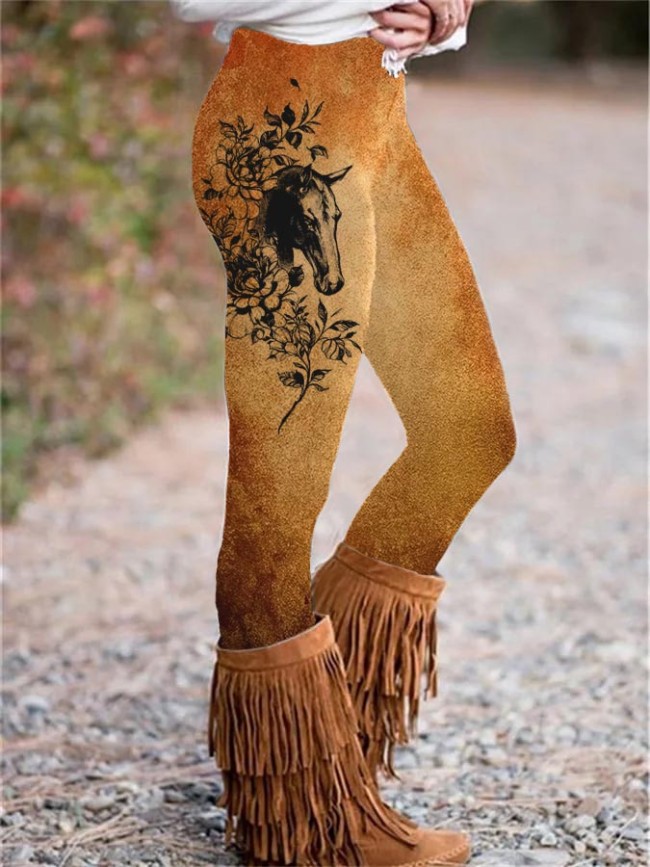 Western Horse Leggings