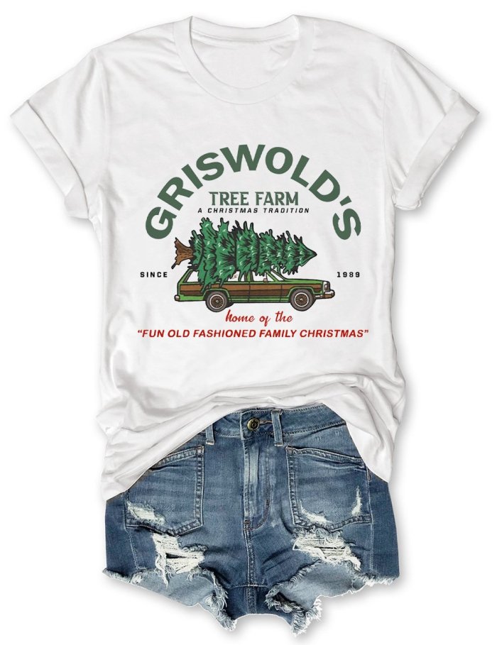 Griswold’s Tree Farm Christmas T-Shirt