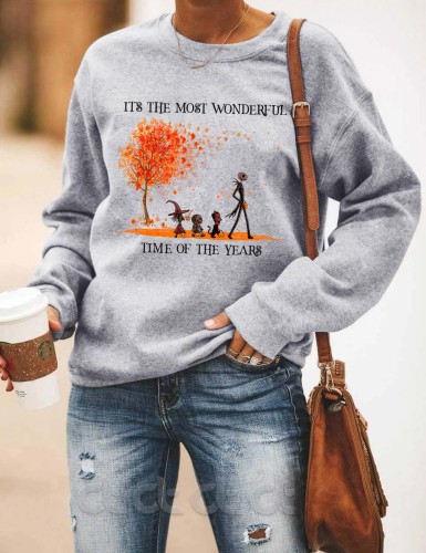 The Most Wonderful Time Of The Year Halloween Sweatshirt