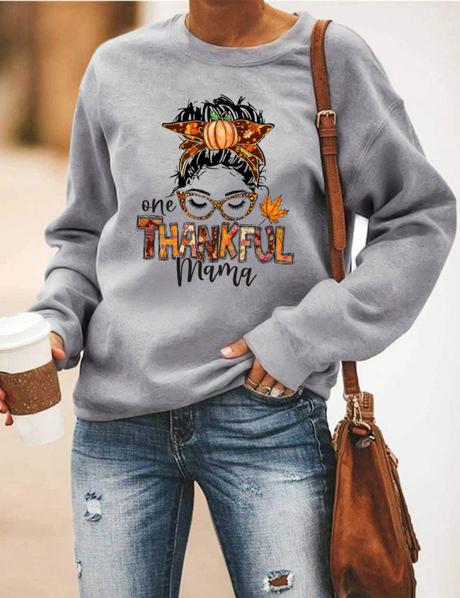 One Thankful Mama Sweatshirt