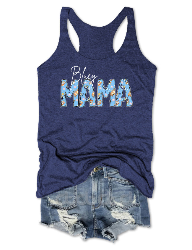 Bluey Mama Character Tank