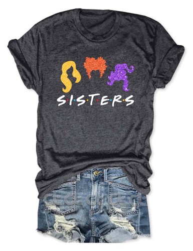 Sisters Hocus Pocus Halloween T-Shirt