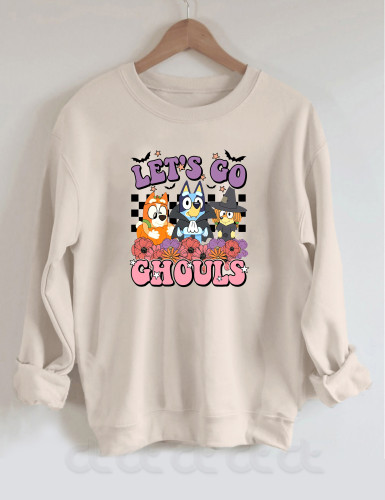 Bluey Let Go Ghouls Sweatshirt