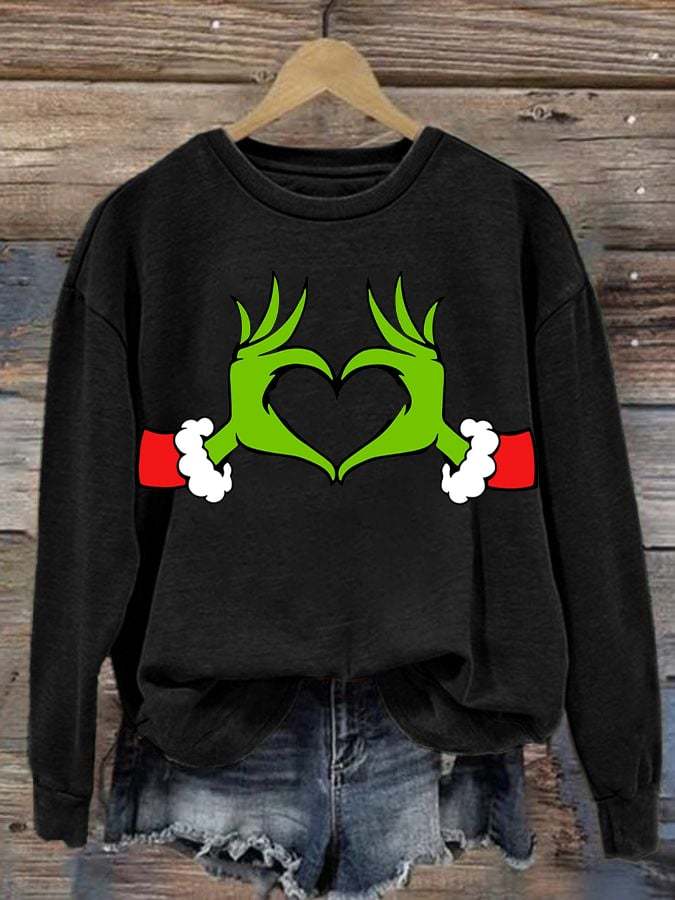 Women's Grinchmas Long Sleeve Sweatshirt