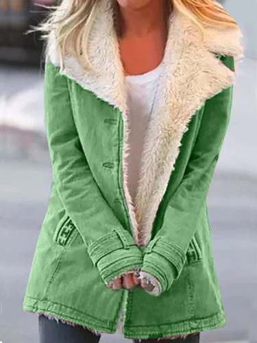 Women's Fleece Thermal Coat