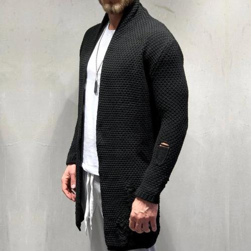 Casual Knitted Sweater Cardigan Long Coat
