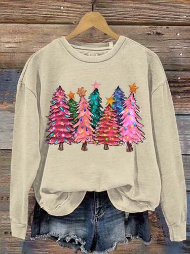 Christmas Tree Casual Sweatshirt