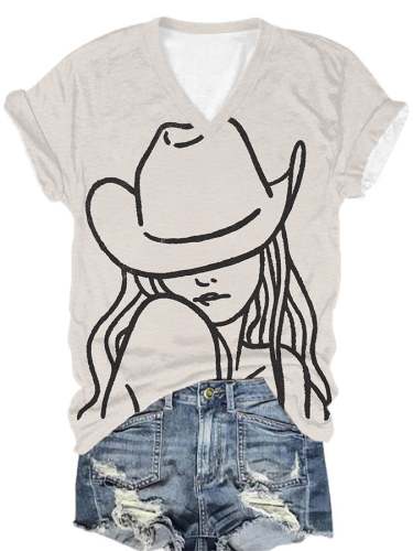 Women's Cowgirl Casual T-Shirt