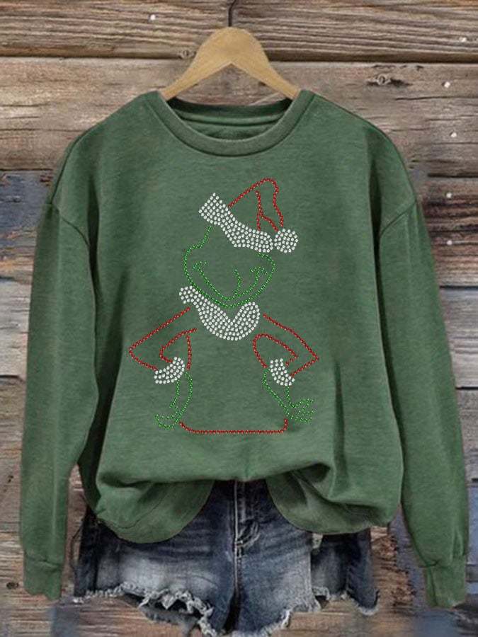 Women'S Christmas Casual Printed Sweatshirt