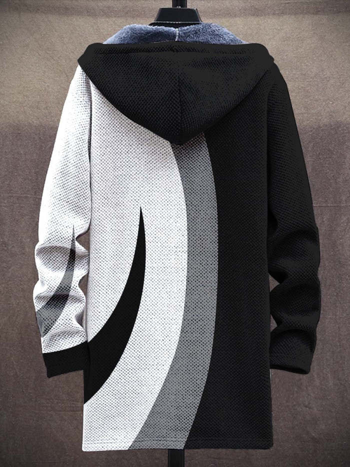 Men's Art Simple Long-Sleeved Sweater Coat Cardigan