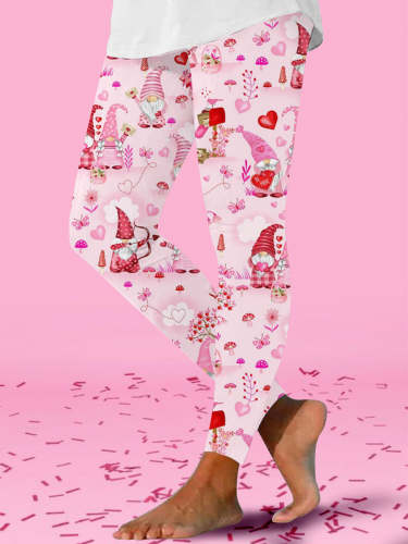 Women's Lover Gnome Print Leggings