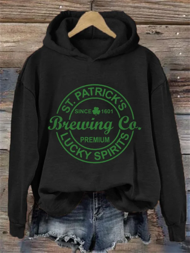 Women's St. Patrick's Day Brewing Co Hooded Sweatshirt