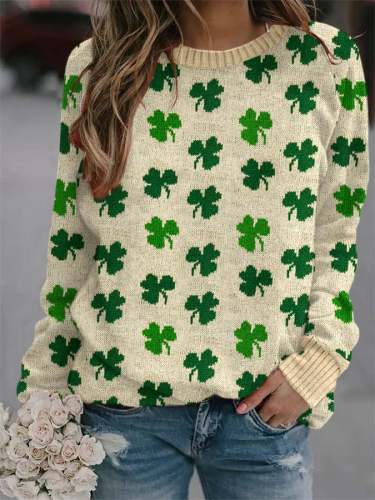 Women's St. Patrick's Day Printed Sweatshirt