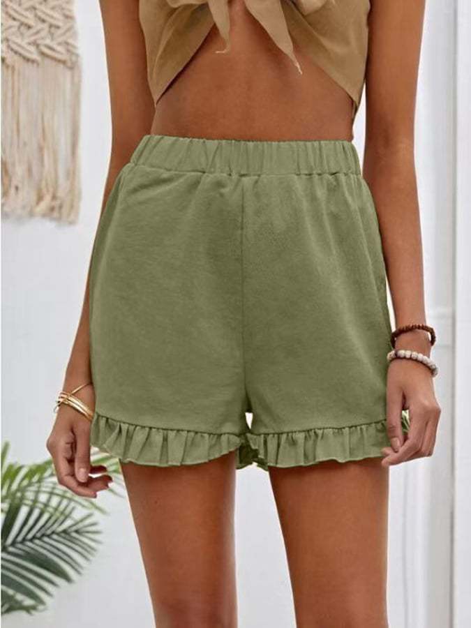 Casual Wide -leg Loose Shorts