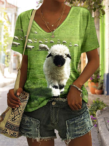 Greetings From The Stray Sheep Graphic T-Shirt