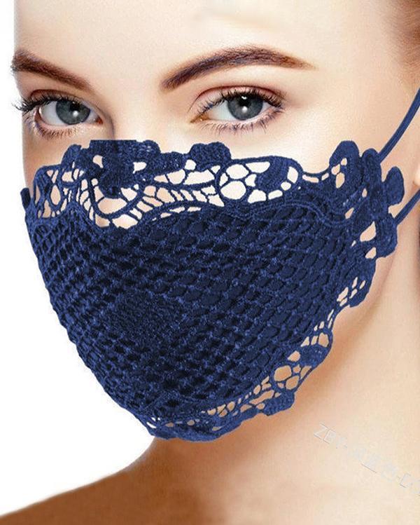 Lace Breathable Accessory Face Mask