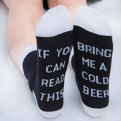 Men Women Print Socks