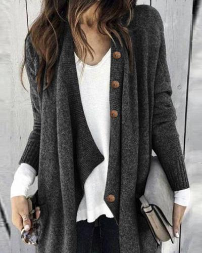 Loose Long Sleeve Women Cardigan Sweater