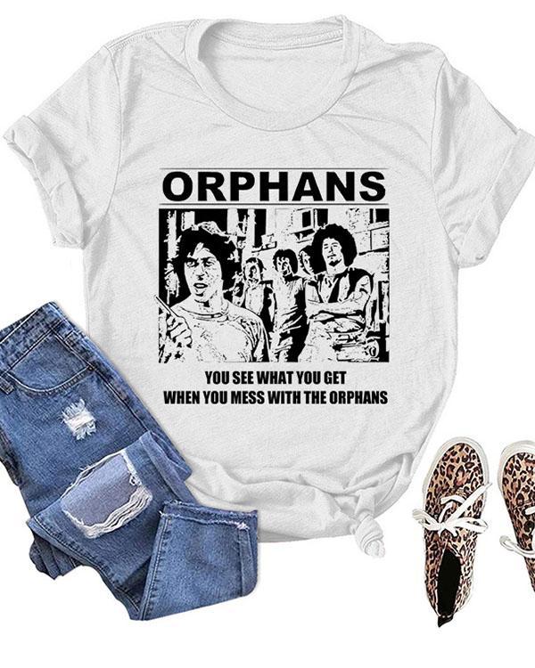 ORPHANS Printed Short Sleeves T-Shirt