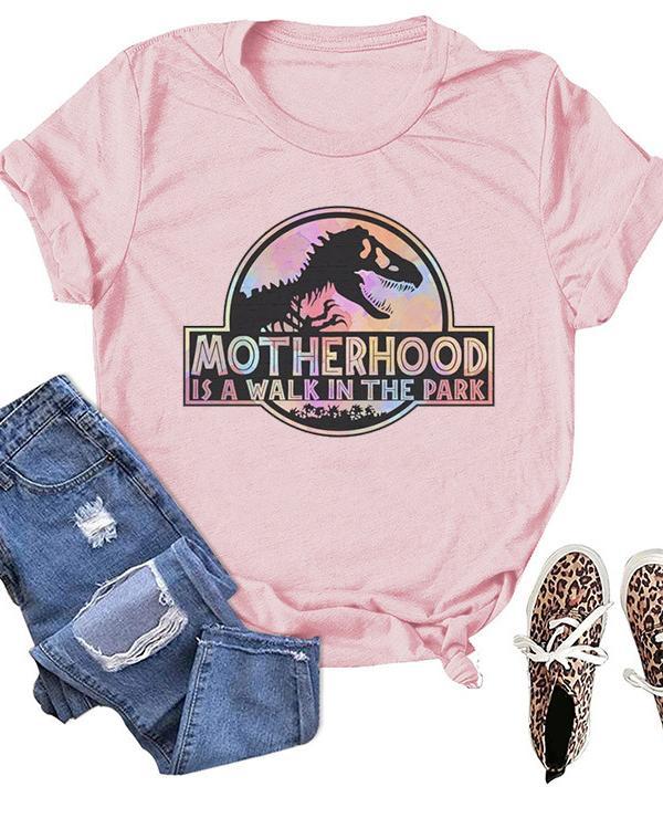 Motherhood Printed Daily Simple T-shirts