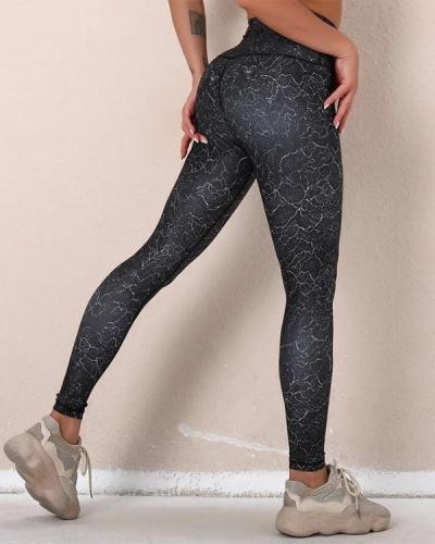 Slim High Elastic Yoga Active Pants Leggings